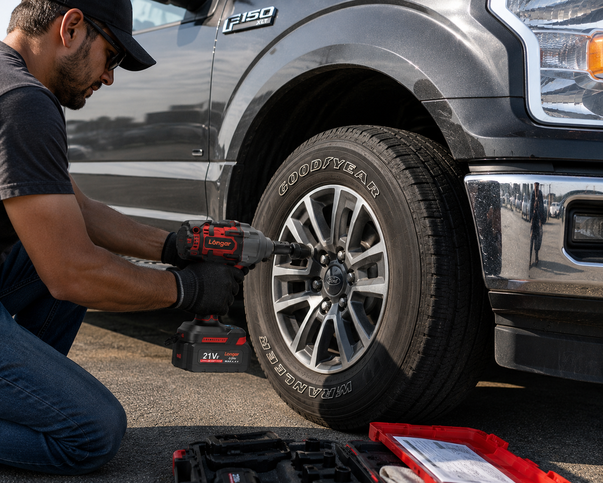 Cordless Impact Wrench – 1100 N·m