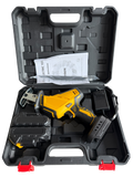 Cordless Reciprocating Saw Kit with 2 Lithium Batteries and Carrying Case | 2 *21V Batteries Included, Carrying Case Included, Cordless Design, Wood & Metal Cutting, Charger Included