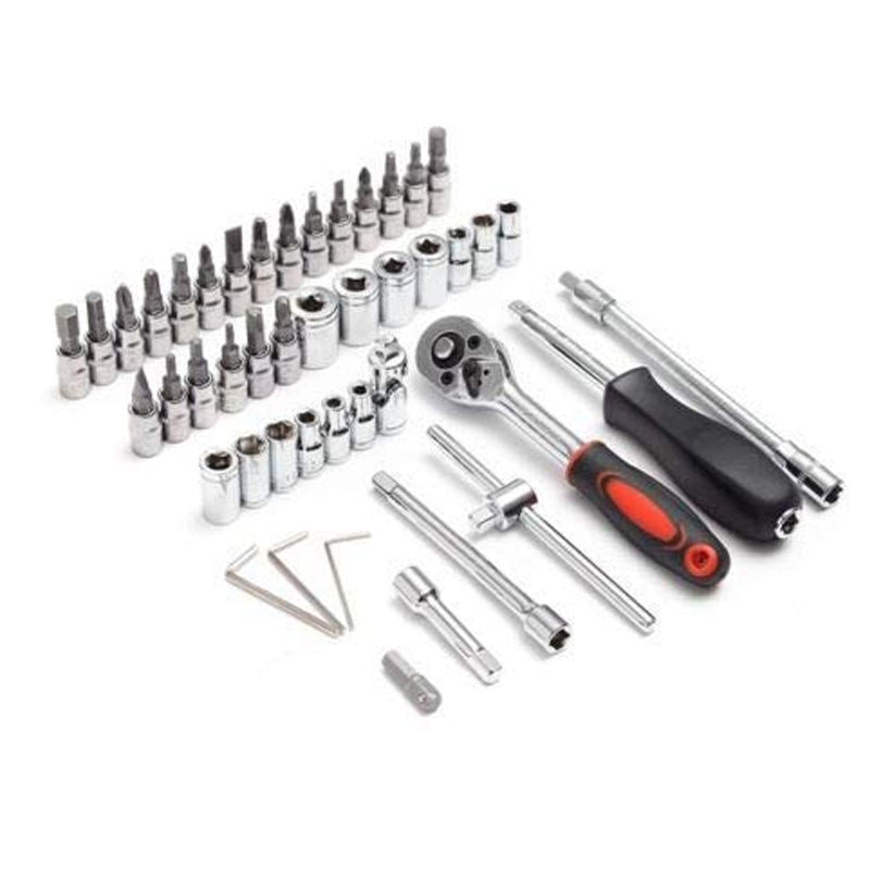46-Piece 1/4" Socket Set with Ratchet