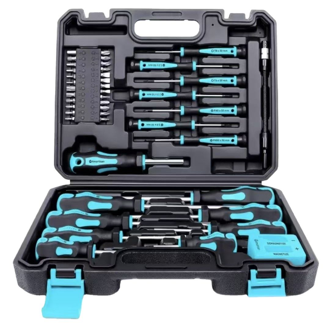43-Piece Magnetic Screwdriver Bit Set