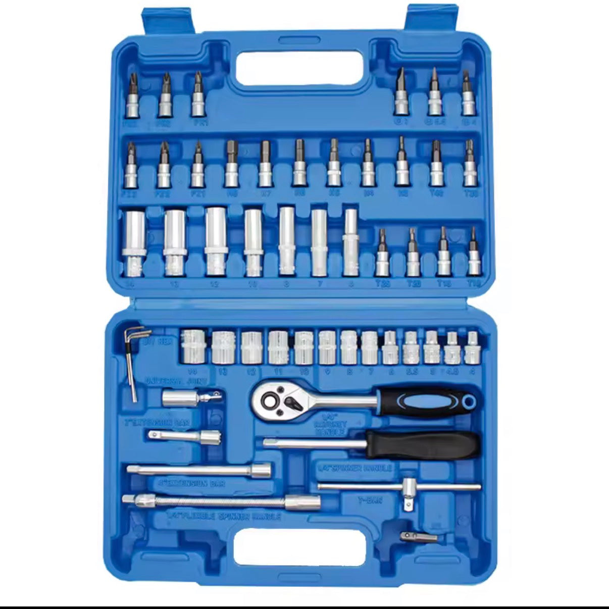 High Quality Car Repair Hardware Tool Set Various Socket With Ratchet Wrench Hardware Tool Set