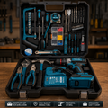 21V Drill Tool Set with Accessories