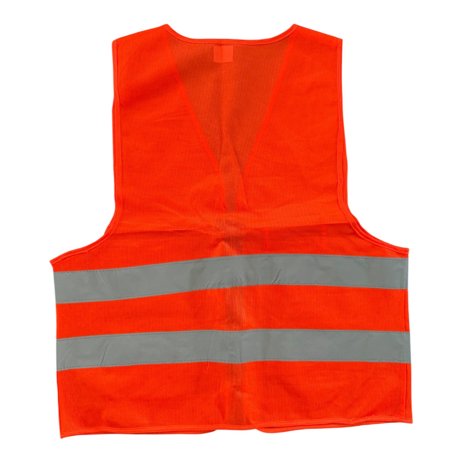 High-Visibility Safety - Vest Pack of 5,  Reflective Strips, Zipper Closure, ID Pocket, Neon Yellow/Orange